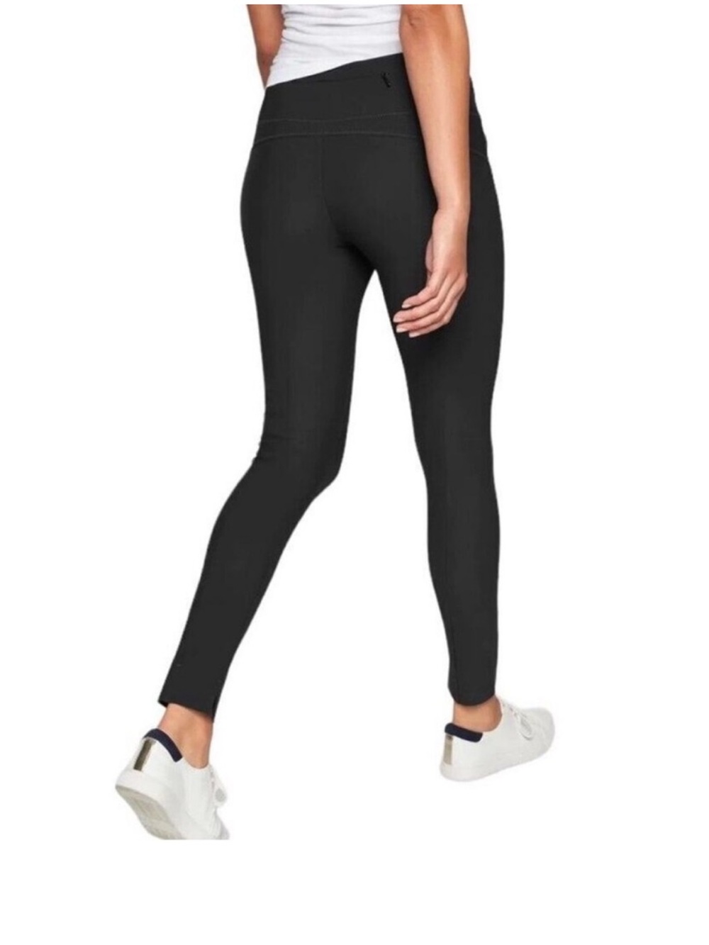 Athleta Stellar Tight Leggings Black High Rise Zip Pocket Women’s XSP - Picture 2 of 11